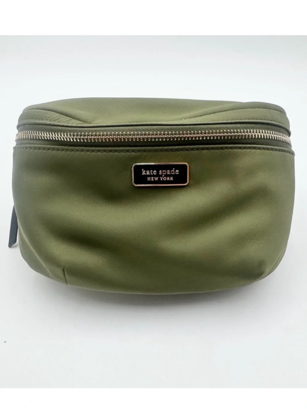 Kate Spade Dawn Sapling (Olive Green) Nylon Convertible Crossbody Belt Bag NWT - Picture 3 of 10
